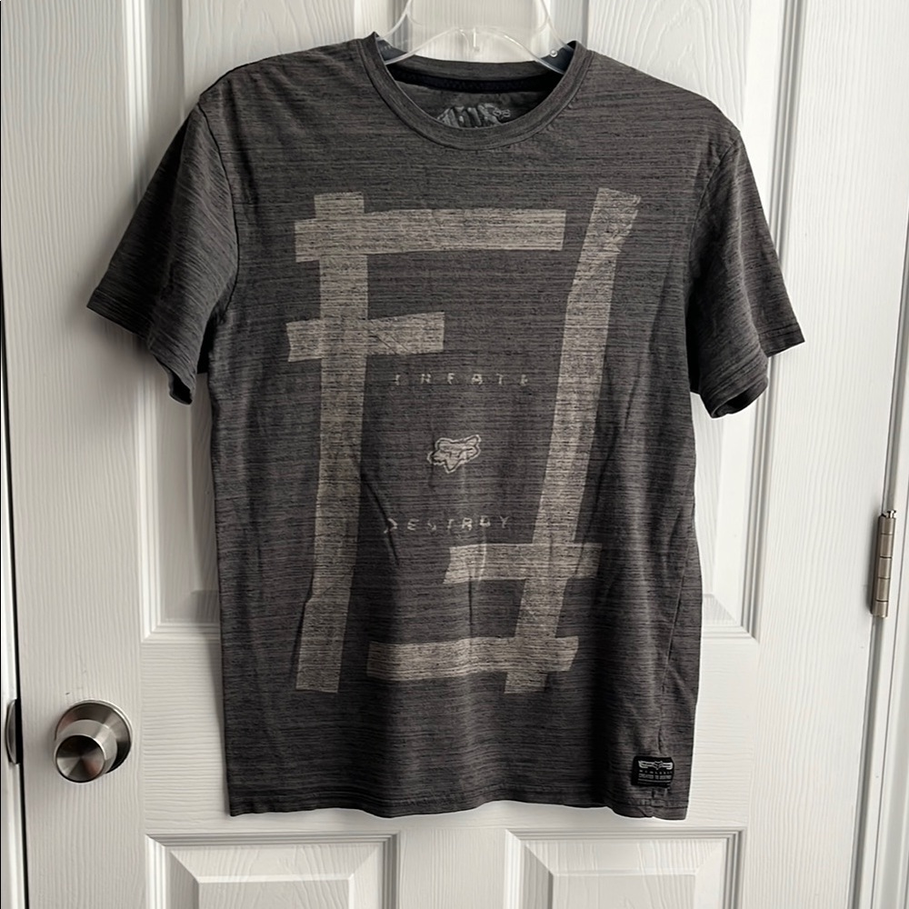 Men's Gray Graphic T-Shirt
